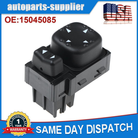 Driver Left Power Mirror Switch Control 15045085 for Chevy Silverado for GMC for Sierra