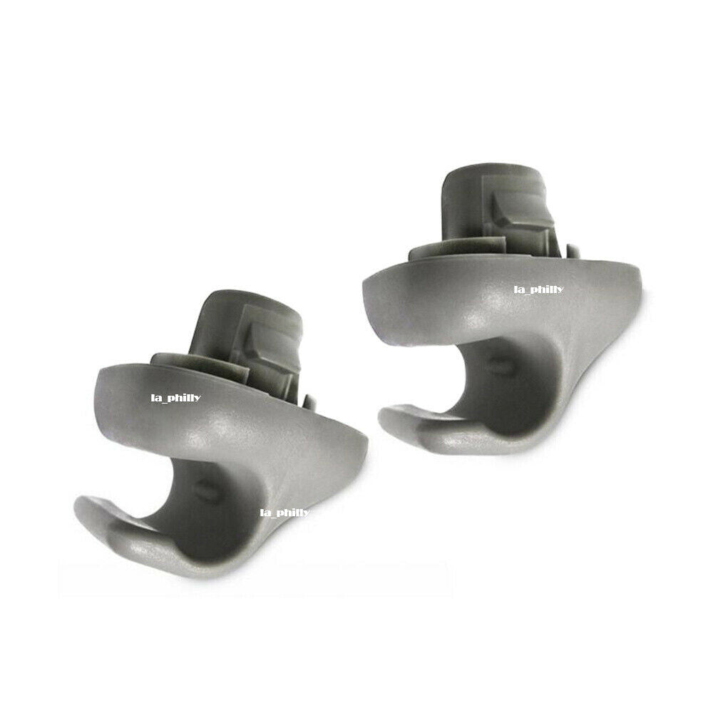 2x Sun Visor Clip Hook Bracket Gray for Honda for Accord for Civic for CR-V Odyssey Element Q