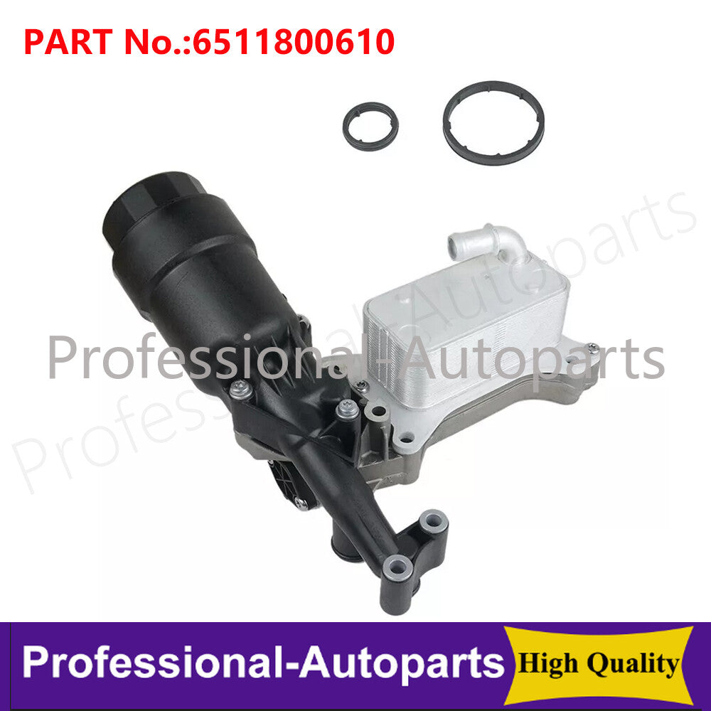 Engine Oil Filter With Gasket Fit for Mercedes-Benz E250 GLE350D GLK250 ML250 Q
