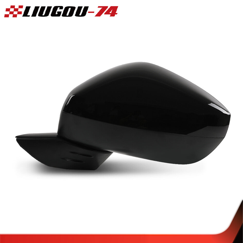 Fits for Honda for Civic 2022 2023 3 Pin Power Adjustment Black Mirror Left Driver Side - v