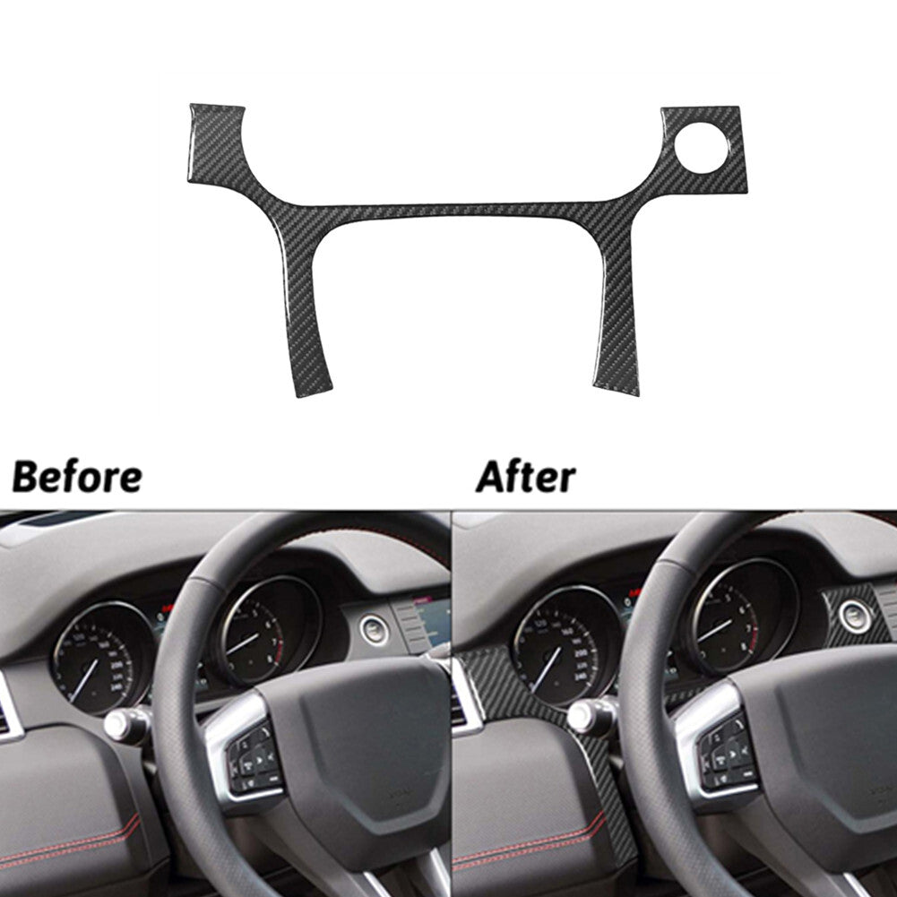 Carbon Fiber Rear Cup Holder Outer Frame Cover Trim For Altima 2019-2022 v