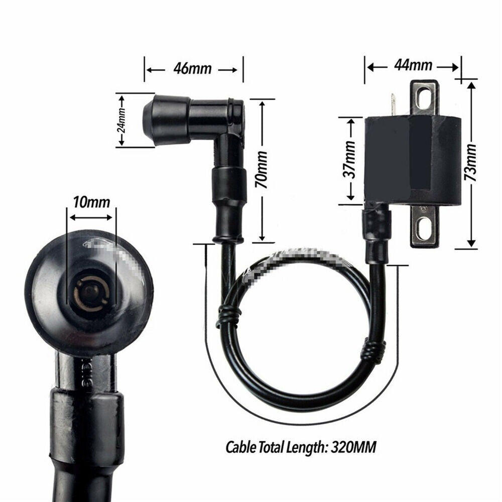 Motorcycles Replacement Coil Ignition Fit For 50 70 110 125 150 200 250cc Black n