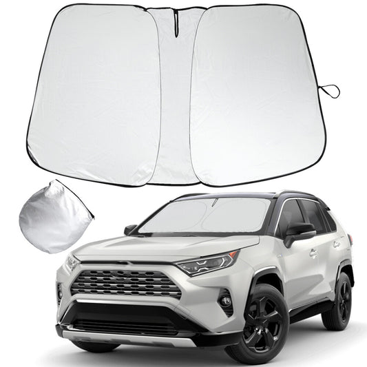 Windshield sunshade for Highlander 08-13 - Foldable protective cover. n