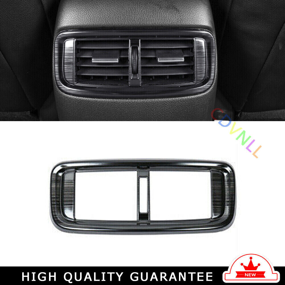 Rear Air Outlet Vent Frame Trim 1PCS for Honda CRV CR-V 2017-22 Black Titanium