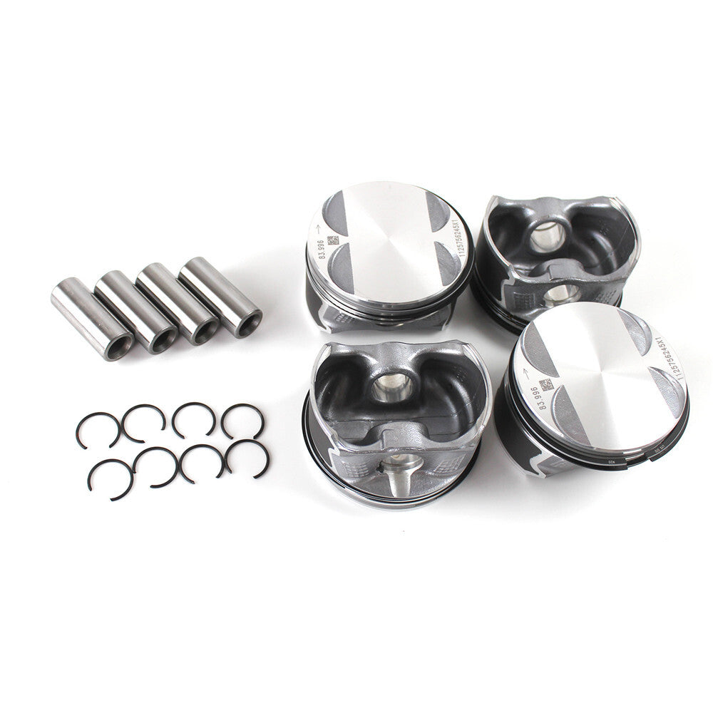 4x Pistons Rings Set ¦µ84mm N46B20B for BMW E60 E87 E90 118i 120i 320i 520i X3