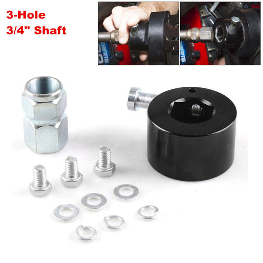Car steering wheel quick release disconnect hub suitable for center 3/4 inch axle aluminum - n