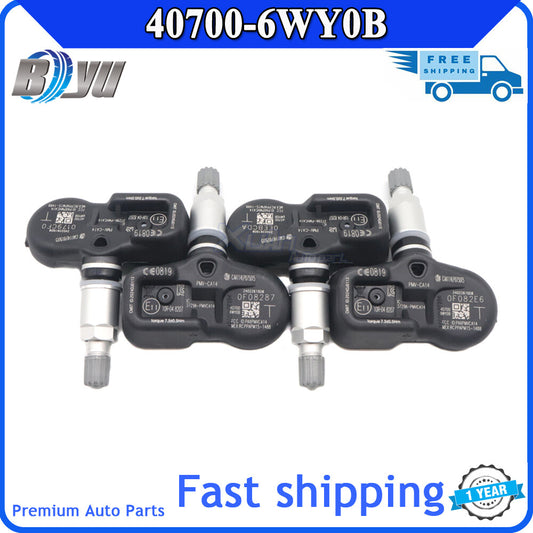 Tire pressure sensor kit for 2017 Armada, 4-piece set 40700-6WY0B TPMS (4-piece set) v