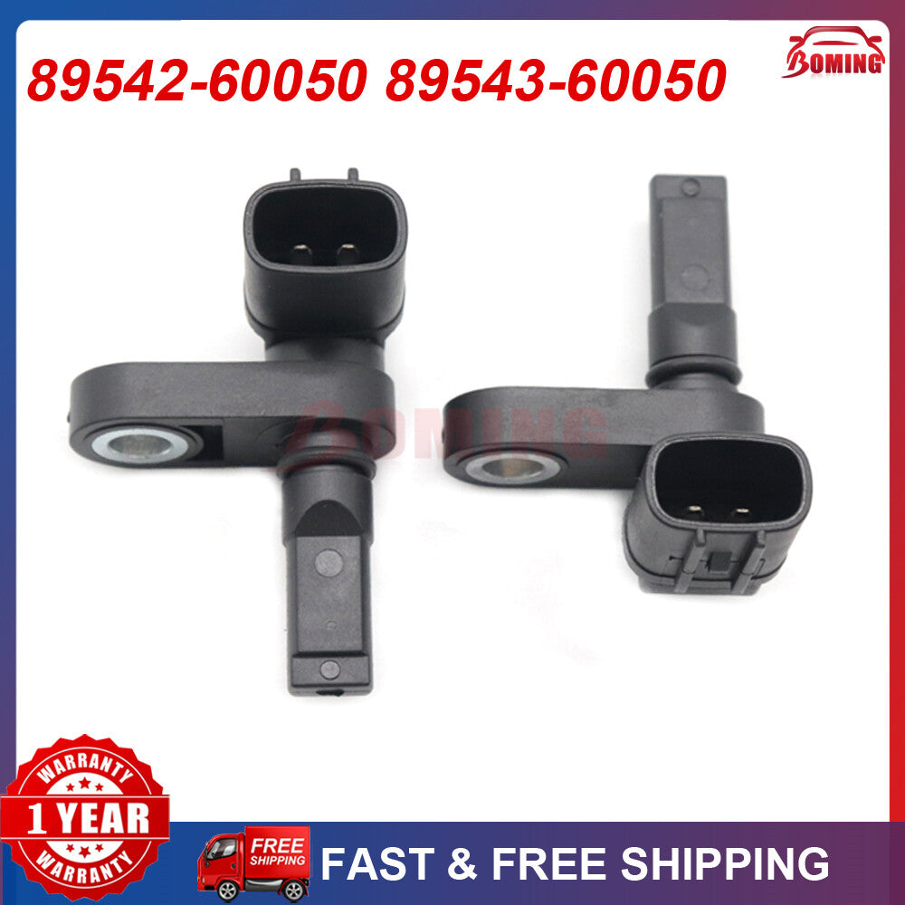 2-pack of brand new ABS wheel speed sensors (front, rear, left, right) suitable for Toyota 4Runner Tacoma