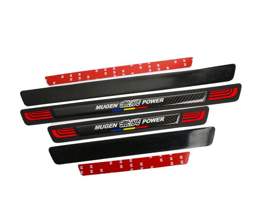4 Pcs 45mm Vossen Wheel Stickers Wheel Stickers Rim Stickers Silver Red- v