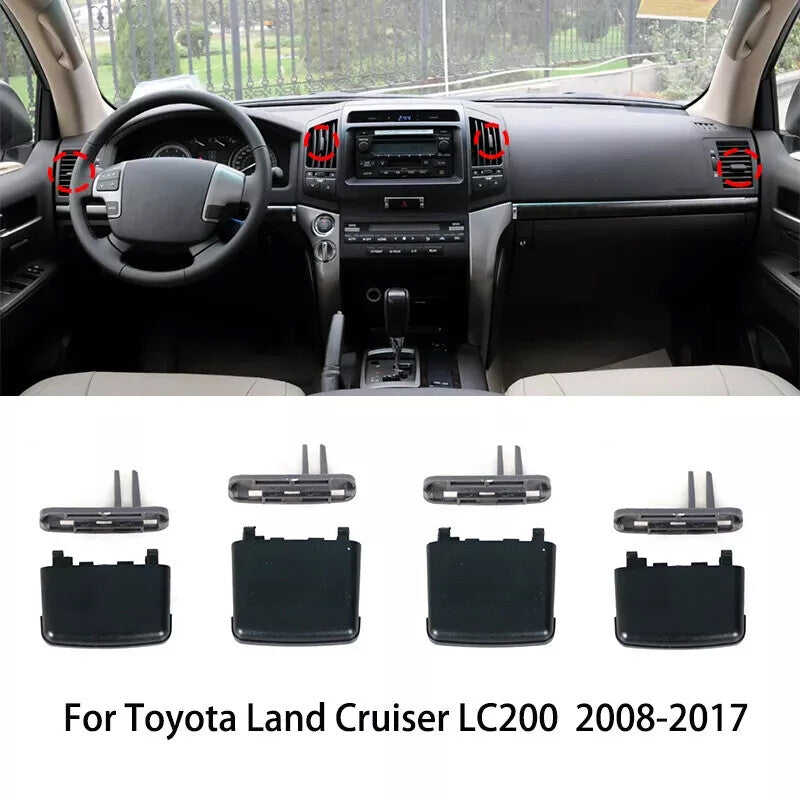for Toyota for Land Cruiser LC200 FJ200 08-17 Set Air Conditioning Vent A/C Tab Clip