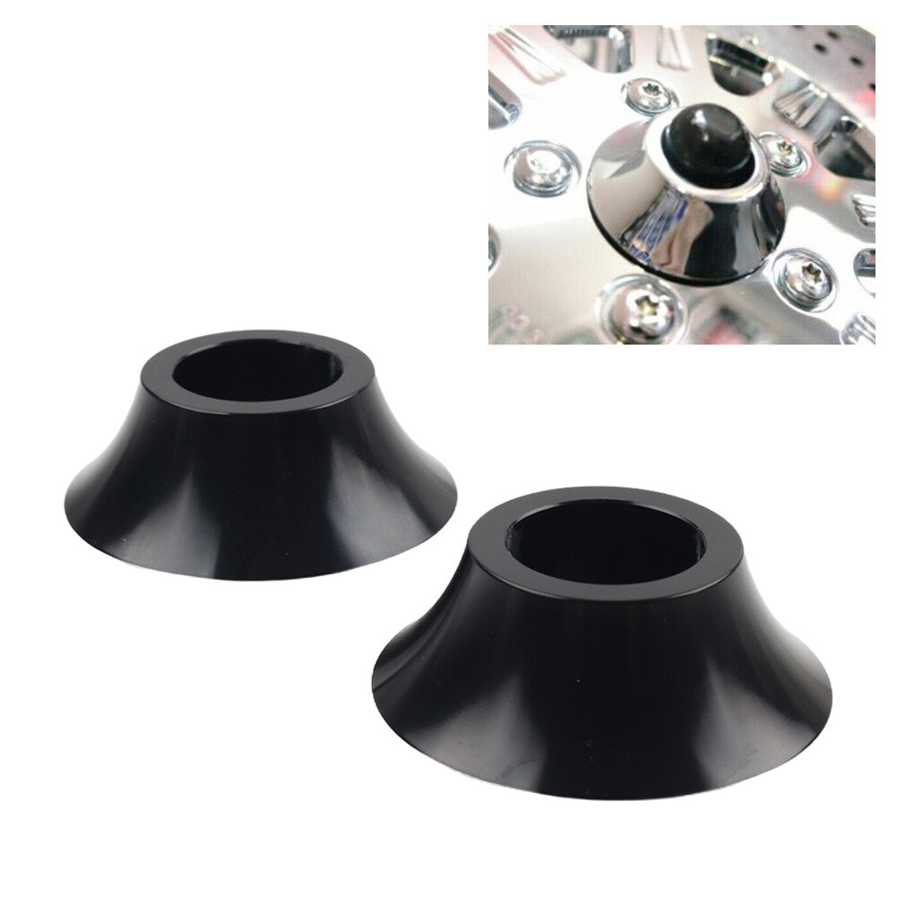 Front 25mm Tapered Axle Wheel Spacer for Harley Touring Road Street Glide 08-23 Q