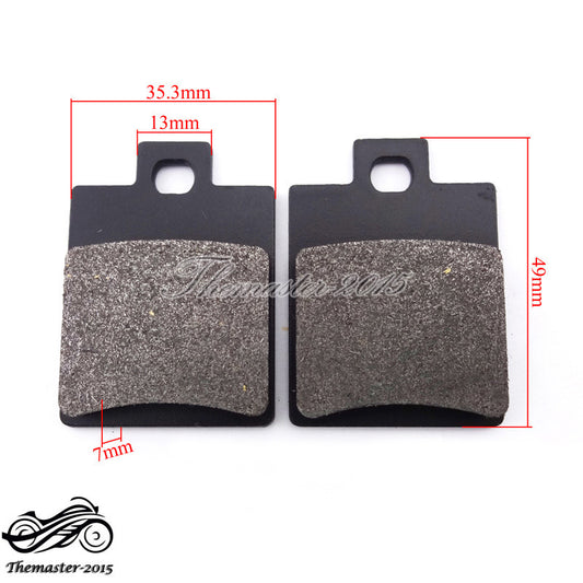 Disc Brake Caliper Pads Fit 50 110 125 150 200 250cc ATV Taotao Sunl Roketa Quad Q