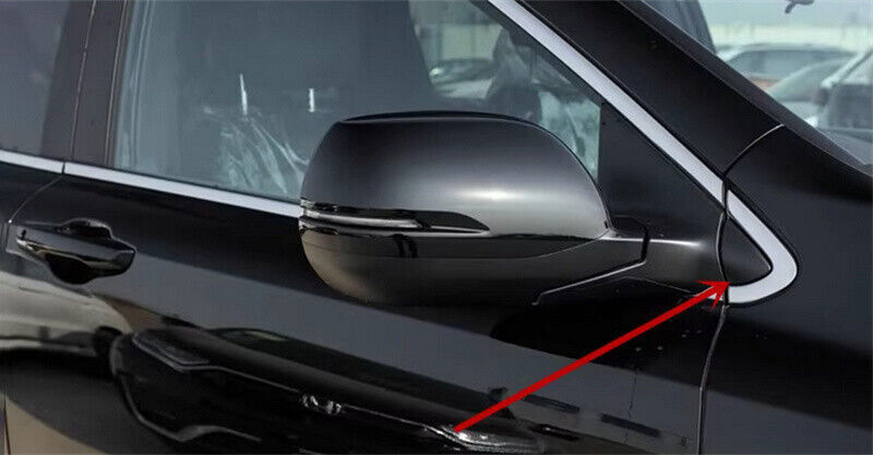 Right Side Mirror Corner Triangle Cover Pillar Trim for Honda CRV/CR-V 2017-2021