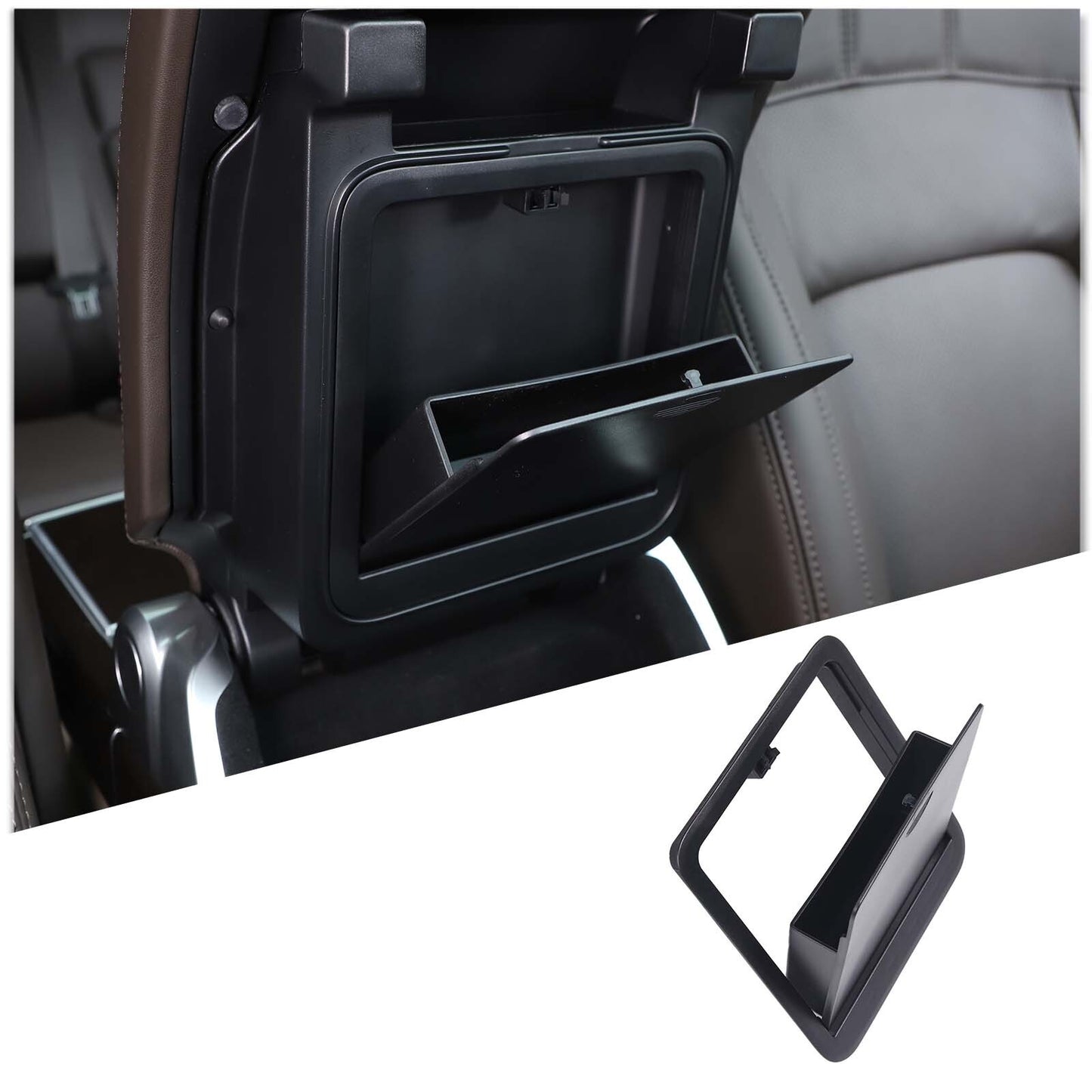 ABS carbon fiber air conditioning blade decorative cover suitable for Tacoma 2016-2020- v