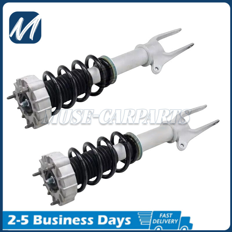 Pair Front Shock Struts Assembly w/Electronic Fit for Jaguar XJ XJR X351 2009-2019