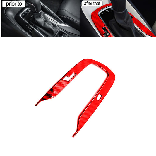 For Quest 2004-2006 Left & Right Cup Holder Trim Cover Decor Carbon Fiber v