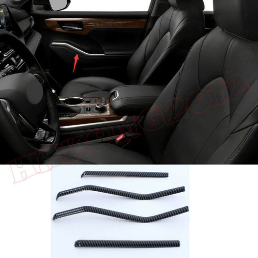 for Kia Carnival 2022-2023 Matte Silver Door A-pillar Speaker Cover Decor Trims v