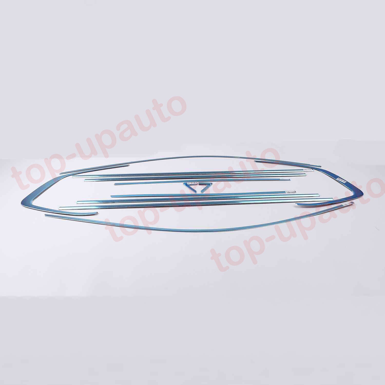 for VW Taos 2021-2022 Steel Chrome Window Trim Strip Sill Molding Cover 12PCS n
