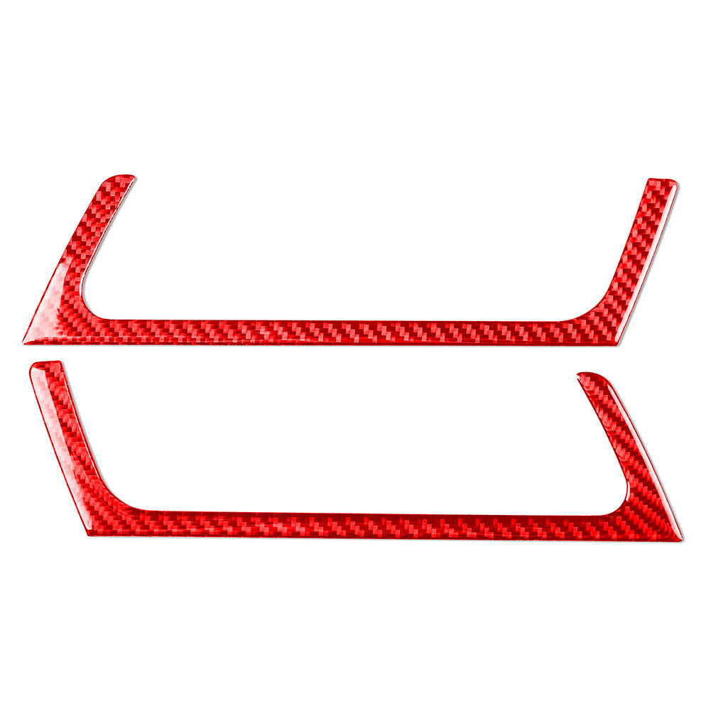 Door Storage Air Vent Outlet Cover Trim for Honda S2000 2004-2009 Red 2pcs Car