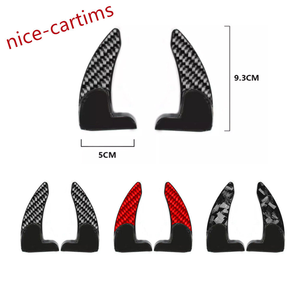 Forged Carbon/ABS Steering Wheel Shift Paddle for Dodge for Challenger Charger 2015+