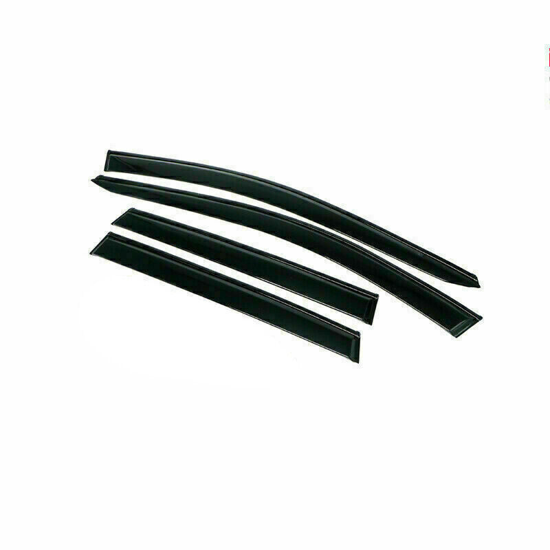 for Cadillac CT4 2020-24 Black Window Vent Visor Sun Rain Deflector Guard Kit 4x
