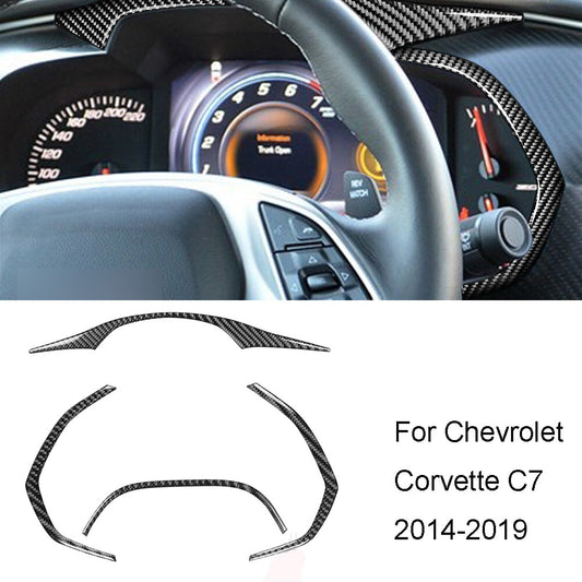 Carbon Fiber Console Gear Shifter Panel Trim Cover For Explorer 2011-2014 v