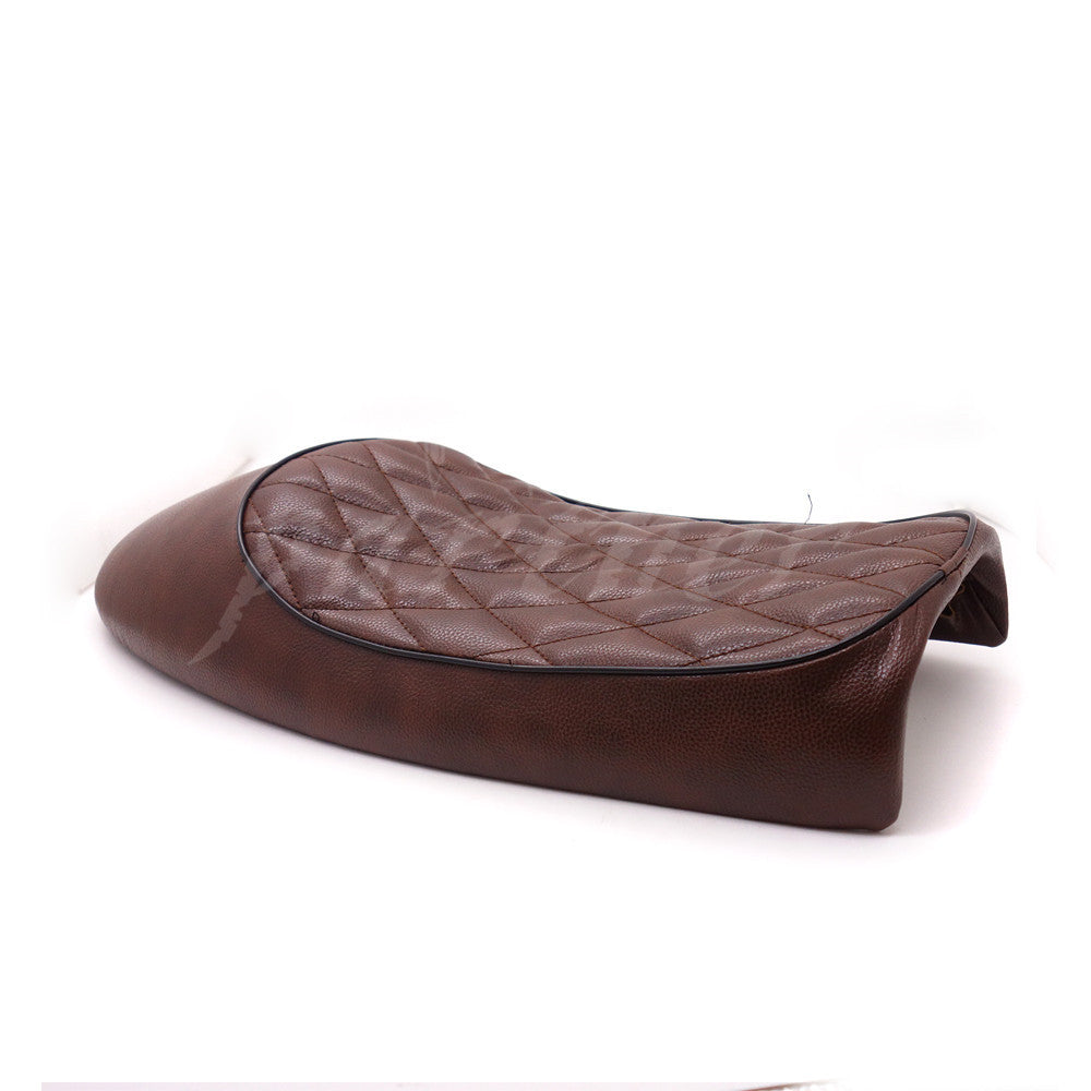 Brown Diamond Hump Custom Cafe Racer for Seat Vintage Saddle for Honda CB350/450/750 Q