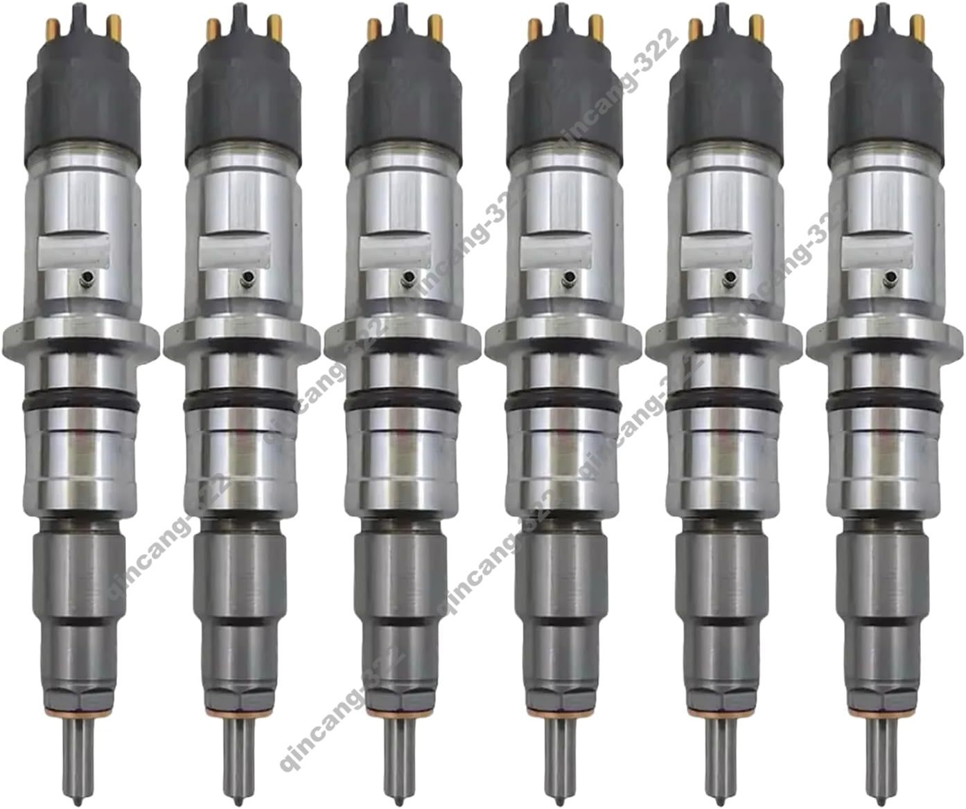 6 PCS Fuel Injector 0445120057 for CASE Holland for IVECO Engine F4HE9687 Tractor
