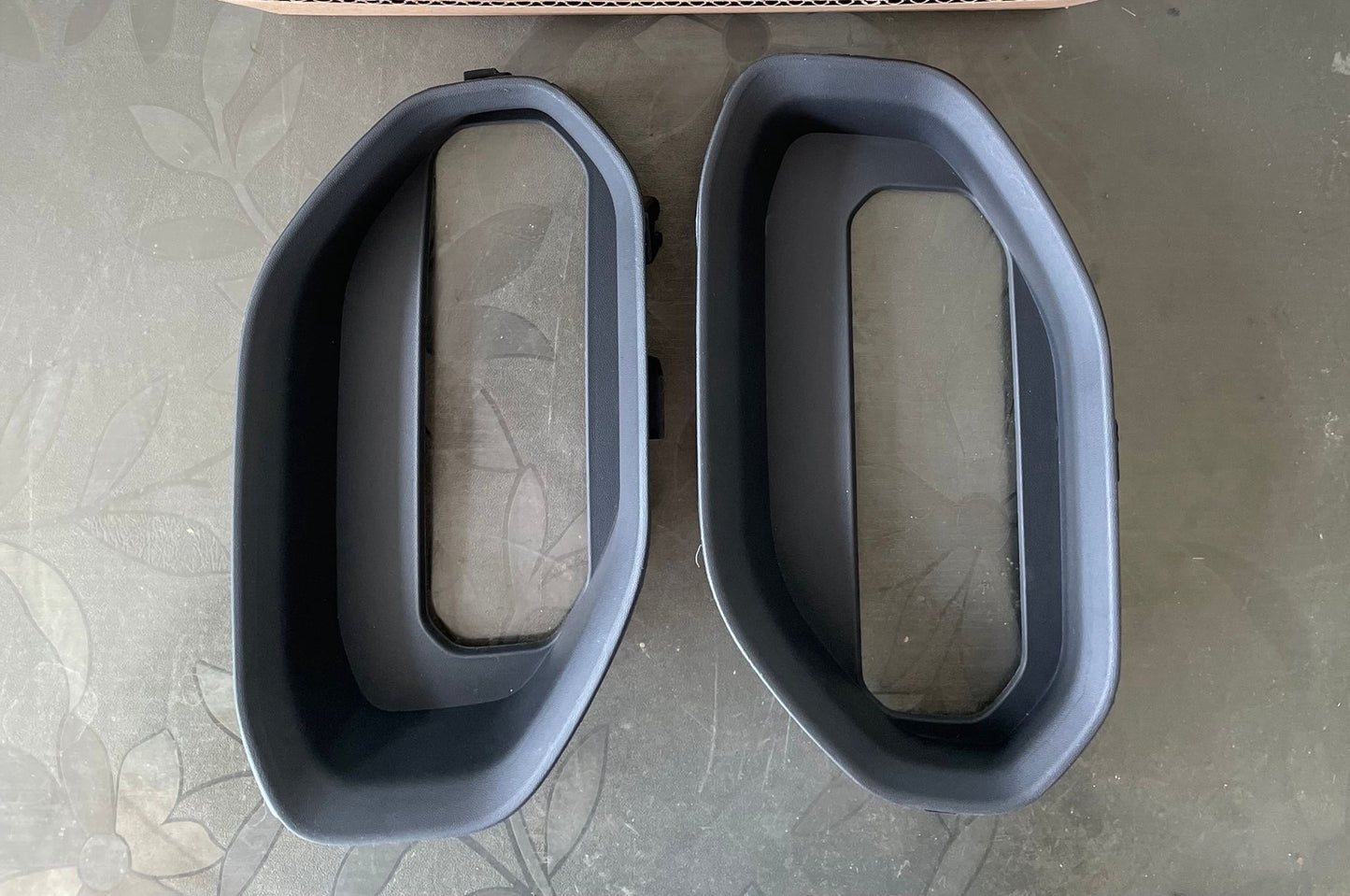 for DODGE for RAM 1500 Rebel DT Tow Hook Bumper Bezel Kit Pack 68274703AA M99