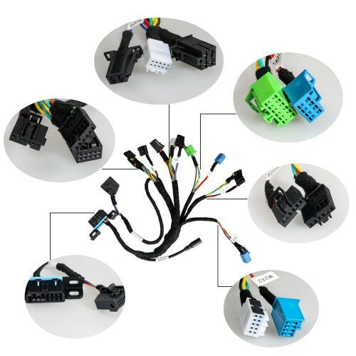 NEW for BENZ EIS/ESL Cable+7G+ISM +Dashboard Connector MOE001 Full Set for Benz Cable