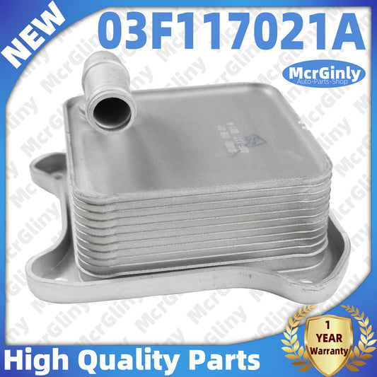 Engine oil cooler suitable for Audi A1, A3, Polo, Caddy, Altea, Leon seats, 1.2T, model 03F117021A- n