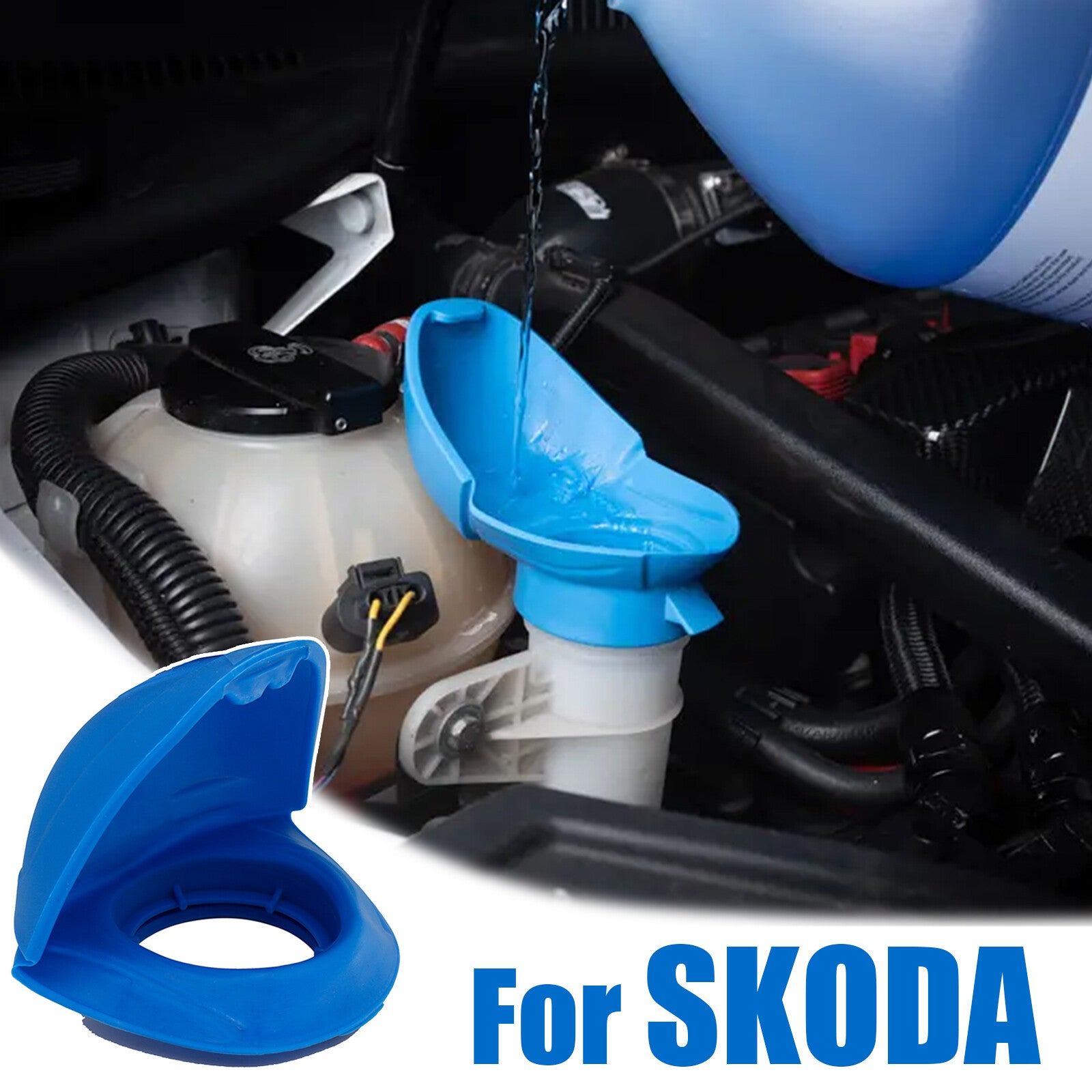 for ?KODA OCTAVIA LID FUNNEL FOR WIPER WATER TANK NEW Q