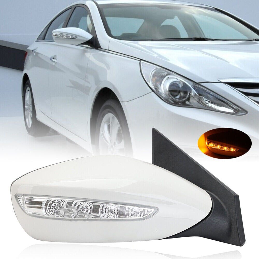 Power Mirror Right for Hyundai Sonata 2011-2014 Driver Side Signal Lamp LED 5Pin n