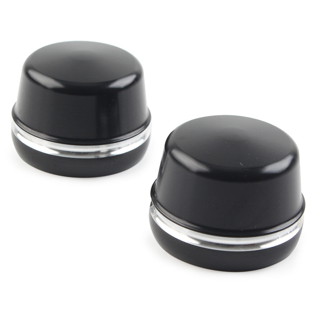 Front Axle Cap Nut Covers Fit for Harley Electra Glide Ultra Classic FLHTC FLHTCU
