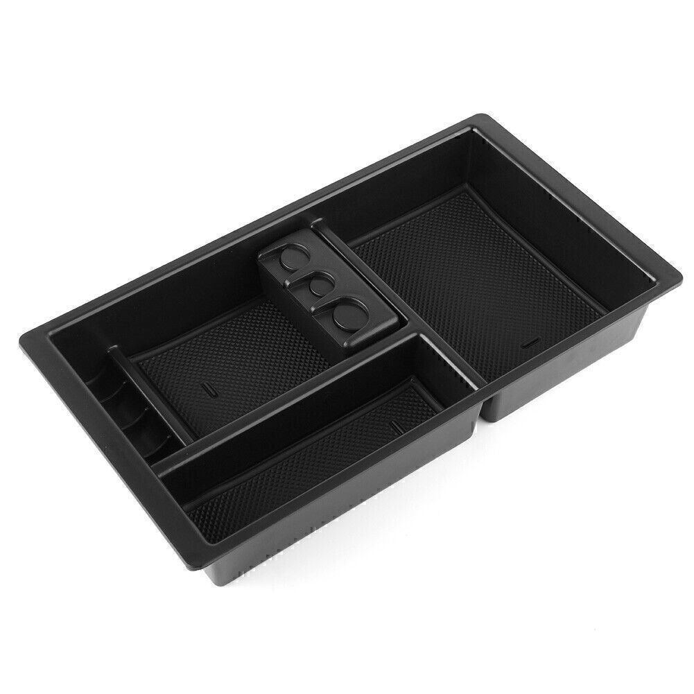 Car Armrest Storage Box Central Console Glove Tray Fit for Chevy Silverado for Chevrolet Q
