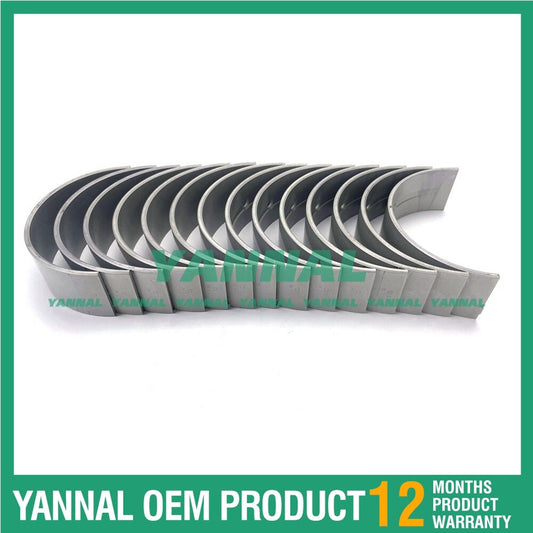 The all-new DE12 main bearing and connecting rod bearing are suitable for engine parts.