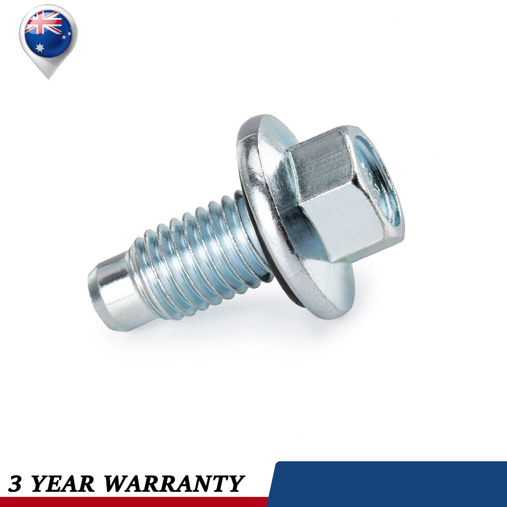 1PCS Oil Pan Drain Plug Bolt W/ O-Ring 03538469 For 2008-2014 for GMC for Yukon XL 1500 Q