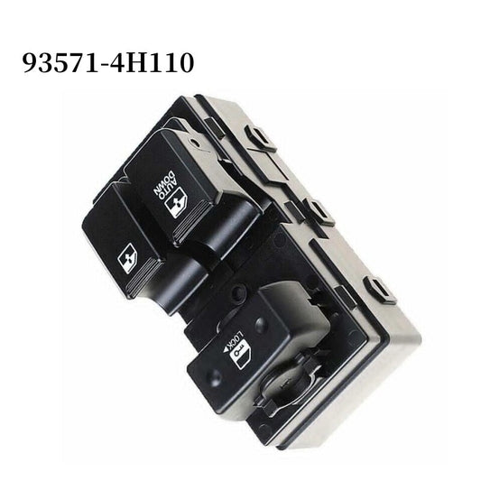 93571-4H110 is a window regulator control switch for Hyundai H1 Starex i800 Grand iMax vehicles. n