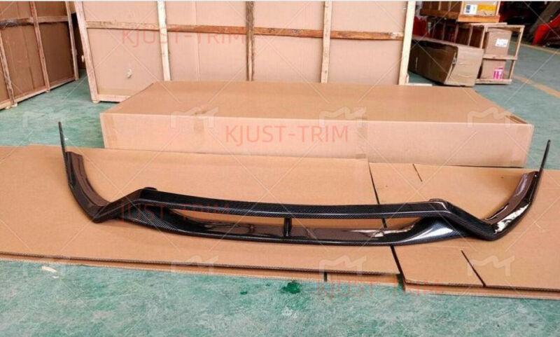 FOR 13-17 for Ferrari F12 True Carbon Fiber Front Lip Bumper Diverter Diffusion trim Q