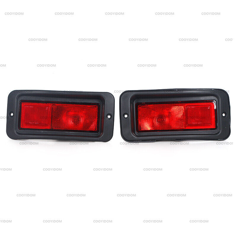 Pair Rear Bumper Tail Lights Lamps for Mitsubishi Montero Pajero Sport 1999-2008