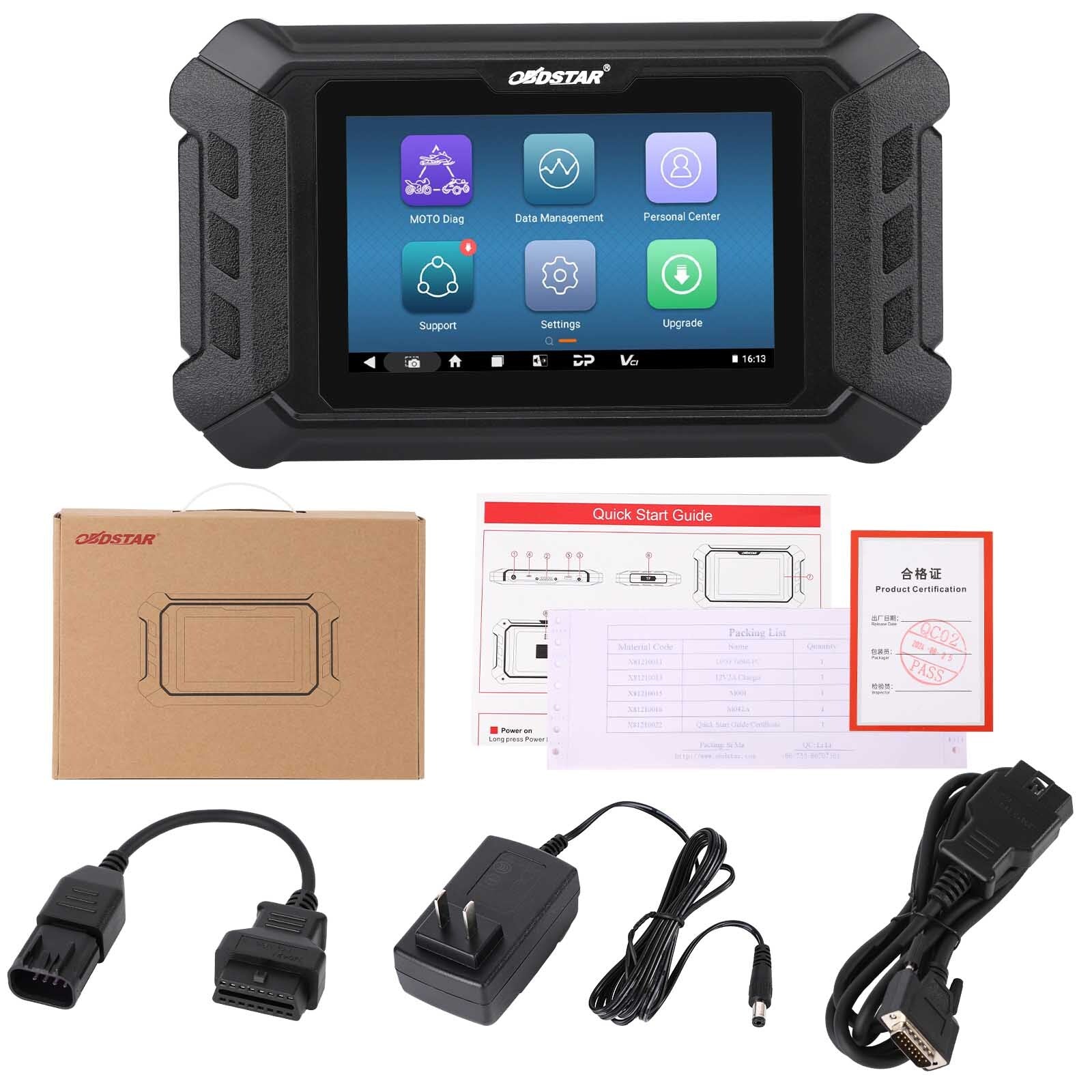 OBDSTAR iScan for POLARIS Group Motorcycle Diagnostic Tool Code read,Data flow