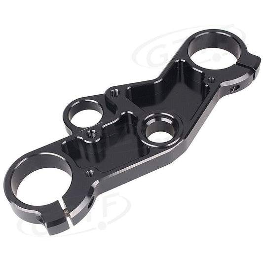 Black Upper Front Triple Tree End Top Clamp for Suzuki GSXR600 750 GSXR1000 Q