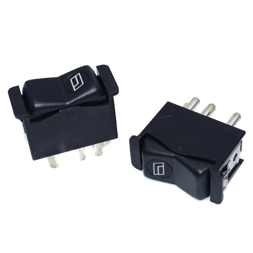 * Black front window switch for R107 380SL 560SL 0008208310-