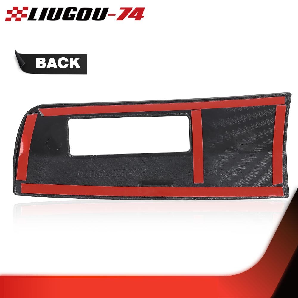 Carbon Fiber Head Up Display Panel Cover Trim Fits 20-23 for Corvette - v