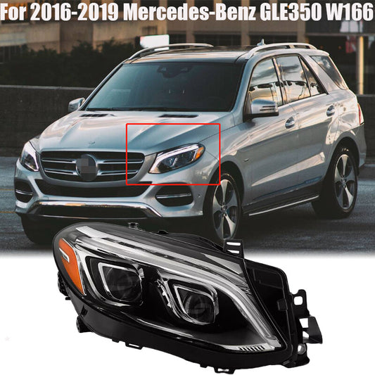 Full LED Headlight Headlamp For 2016-2019 GLE350 W166 Passenger n