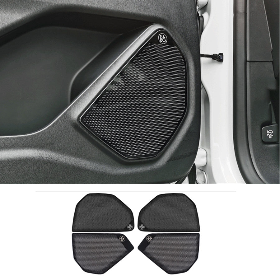 For Explorer 2021 2022 2023 Inner Door Speaker Ring Cover Trim Black n