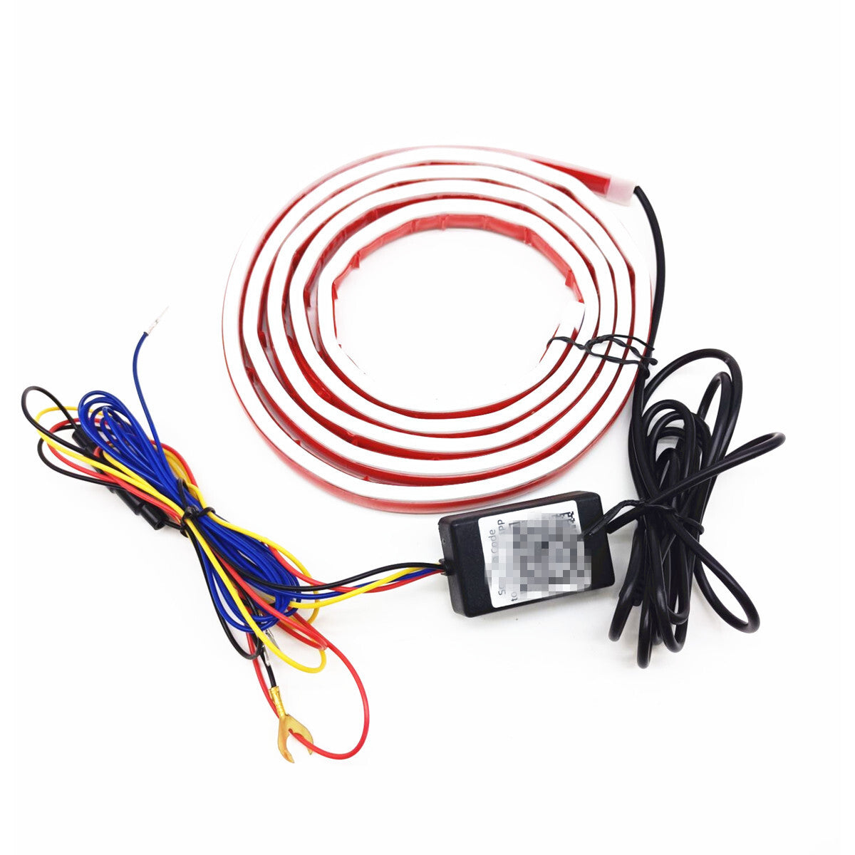 Car LED RGB Daytime Running Light Strip APP Control Decor Atmosphere Accessory