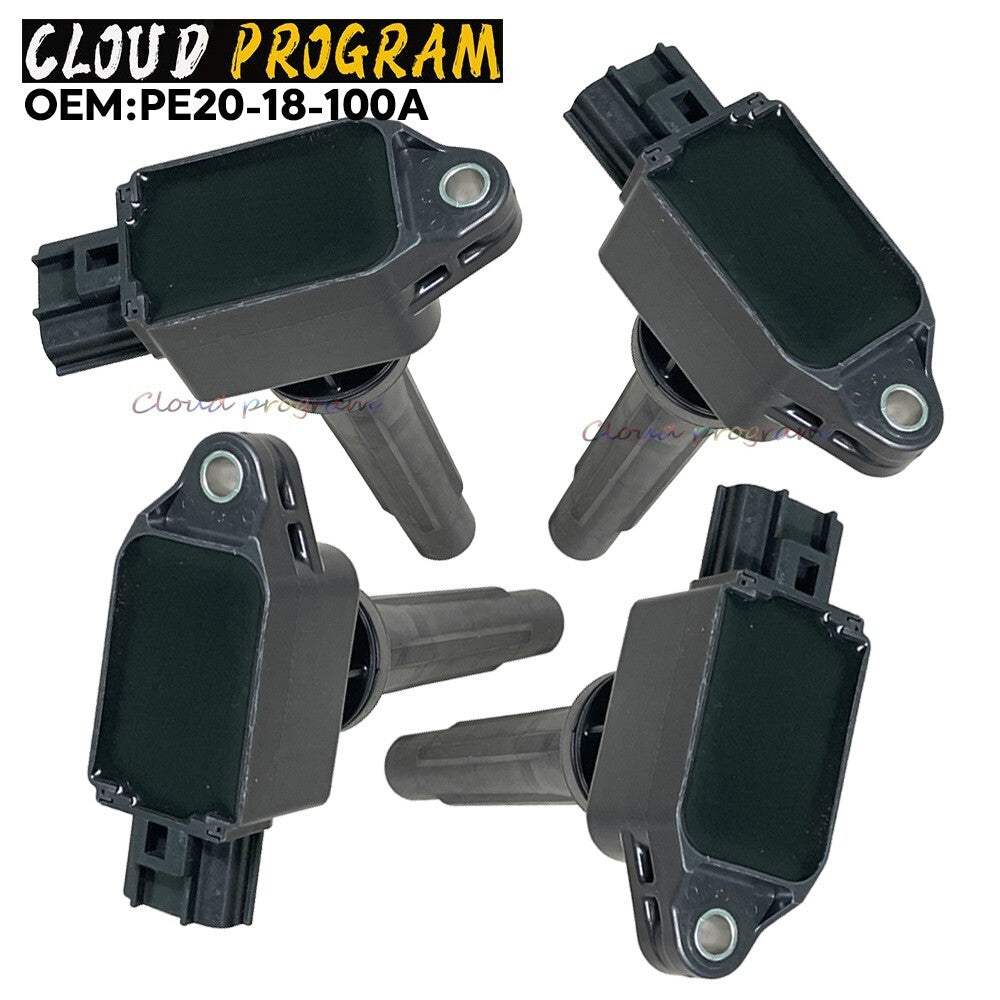 Ignition Coil PE20-18-100A For 2013-2017 for Mazda 3 6 CX-3 CX-5 CX-9 2.0 2.5 4 PCS v