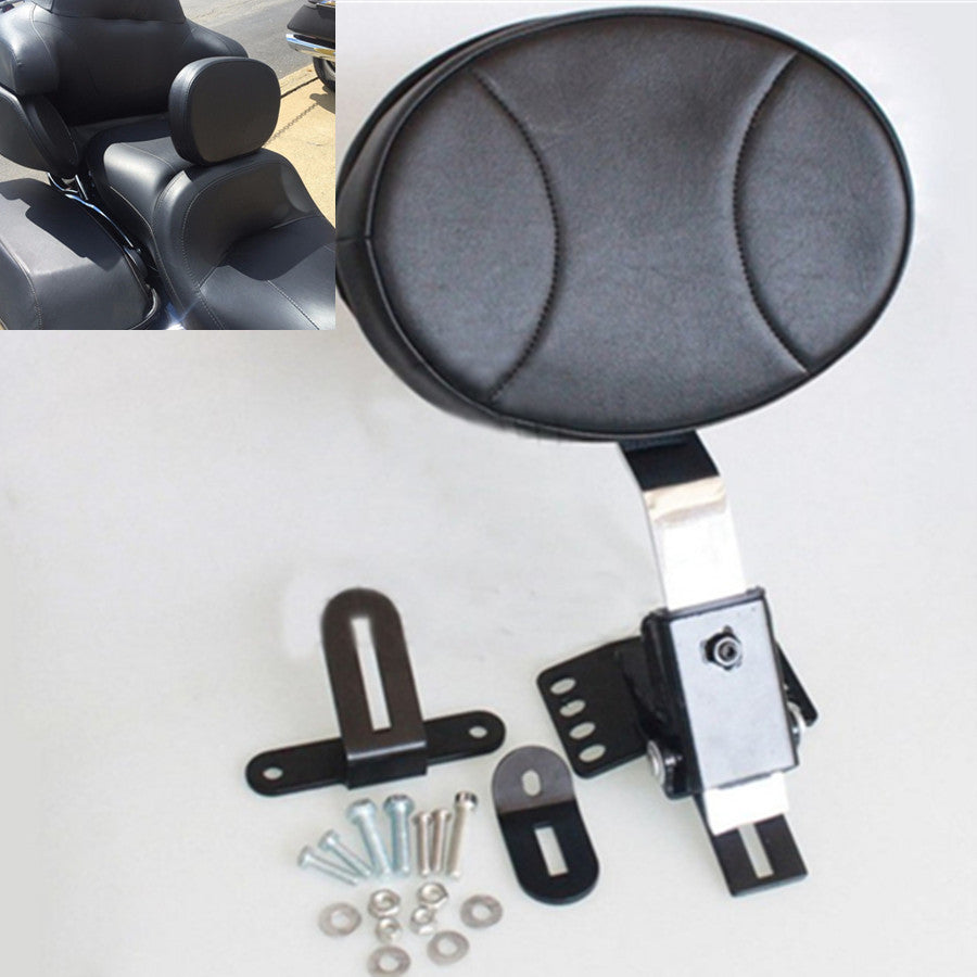 Motorcycle Adjustable Driver Backrest Set for Harley Touring Electra Glide