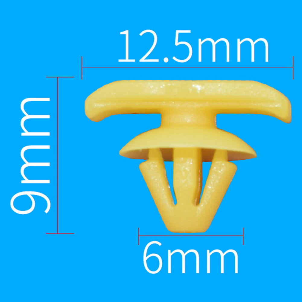 10 Car Door Weatherstrip Moulding Trim Retainer Clips for Volkswagen for Golf for Passat